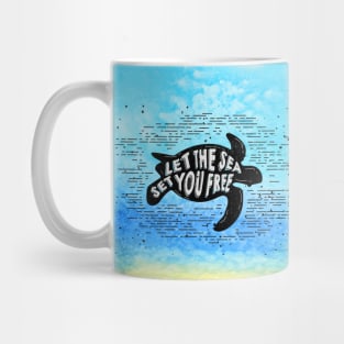 Sea you soon [Positive tropical motivation] Mug